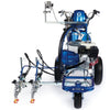 Image of Graco LineLazer V 3900 HP Automatic Series Gas Airless Line Striper, 1 Auto Gun, 1 Manual Gun, LazerGuide 2000