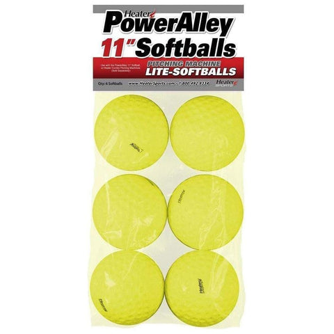Heater 11" PowerAlley Lite Pitching Machine Softballs HSW11SB