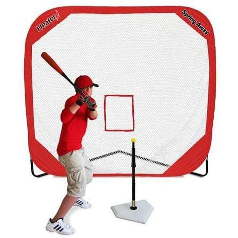 Heater 7' x 7' Spring Away Tee w/ Spring Away Pop-Up Net SA99