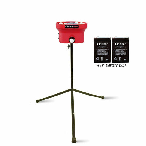 Heater Crusher Mini Lite-Ball Pitching Machine w/ 8Hr. Battery CR169