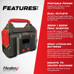 Heater Hot Box 600 Portable Power Station HS600