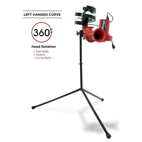 Heater Slider Lite 360 Baseball Pitching Machine w/ Auto Feeder SL129BB