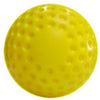 Image of Iron Mike Yellow Dimpled Softballs (Dozen) 762-191