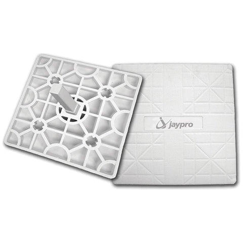 Jaypro Baseball Base Set - Flex Style (Set of 3) (White) BB-200