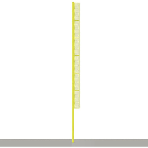 Jaypro Baseball Foul Poles - Professional (40')  (Yellow) BBFP-40