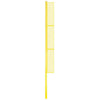 Image of Jaypro Baseball/Softball Foul Poles - Collegiate (30') - (Yellow) BBCFP-30