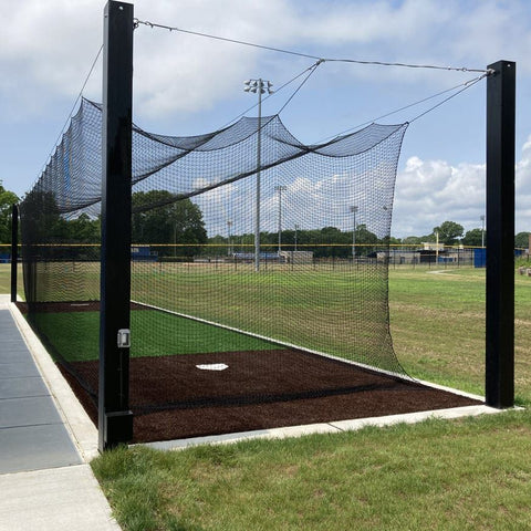 Jaypro Batting Cage Tunnel - Mega Outdoor - (55') - Single MPCTF-55S