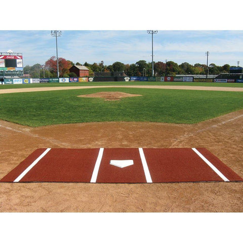 Jaypro Batting Mat (6'L x 12'W) (Clay) BML612CL