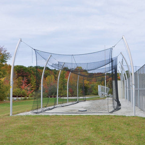 Jaypro Batting Tunnel Frame - Professional Outdoor (55') - Single PROTF-55