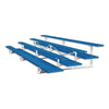 Image of Jaypro Bleacher - 15' (4 Row - Double Foot Plank) - All Aluminum (Powder Coated) BLDP-4ALPC