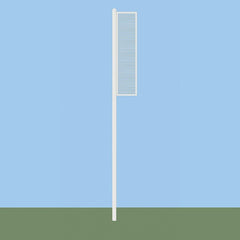 Jaypro Foul Poles - 15' - Softball (Collegiate) SBCFP-15