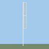 Image of Jaypro Foul Poles - 20' - Softball (Collegiate) SBCFP-200
