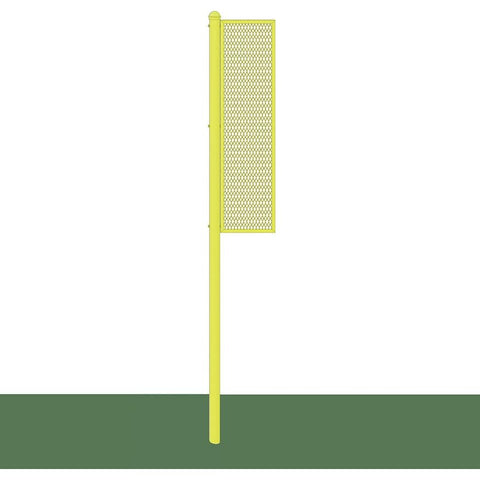 Jaypro Foul Poles - Collegiate (12') - (Yellow) BBSBFP-12