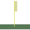 Image of Jaypro Foul Poles - Collegiate (15') (Yellow) BBSBFP-15