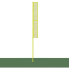 Jaypro Foul Poles - Collegiate (20') - (Yellow) BBCFP-20