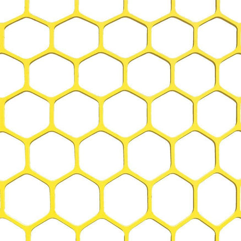 Jaypro Foul Poles - Professional (20') - Surface Mount (Yellow) BBFP-20SM