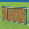 Image of Jaypro Padding - Wall 4' High (Outdoor)