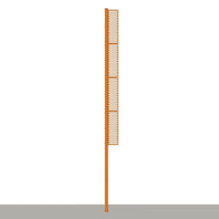 Jaypro Softball Foul Poles - 30' - (Professional) SBFP-30
