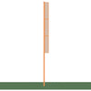 Image of Jaypro Softball Foul Poles - 30' - (Professional) (Surface Mount) SBFP-30SM