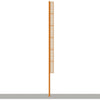 Image of Jaypro Softball Foul Poles - 40' (Professional) (Surface Mount) SBFP-40SM