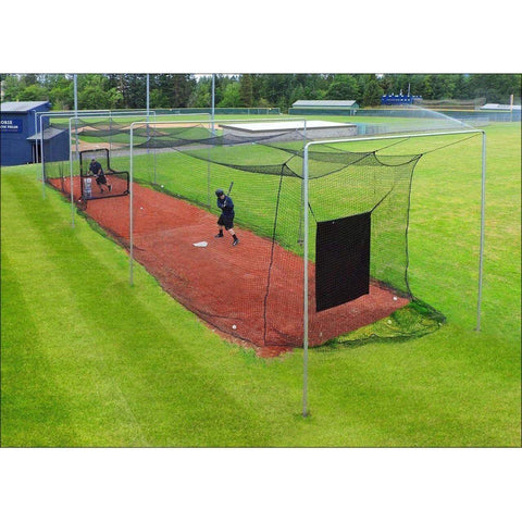 JUGS #42 Twisted Knotted Black Polyethylene Batting Cage Nets