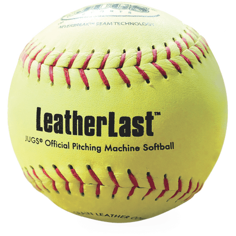 JUGS Bucket of LeatherLast Pitching Machine Softballs (2 Dozen) B5260