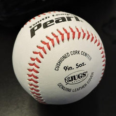 JUGS Youth League Pearl Pitching Machine Baseballs (Dozen) B5220