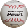 Image of JUGS Youth League Pearl Pitching Machine Baseballs (Dozen) B5220