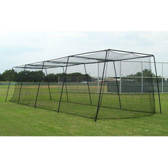 MuhlTech Standard Batting Cage Package 30x12x10 #36 Net & Frame FMP3012