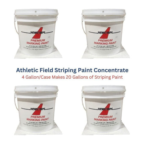 Newstripe Athletic Field Striping Paint Concentrate 4 Gallon/Case 10002550