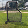 Image of On Deck Sports Sentinel 5 L-Screen w/ Padding & Wheel Kit  W-PS2004-WK