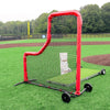 Image of On Deck Sports Sentinel 7 L-Screen w/ Padding & Wheel Kit  W-PS2003-WK