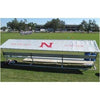 Image of PEVO 21' Covered Bench with Backrest TBC-21