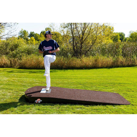 Portolite 10" Oversized Two-Piece Portable Practice Pitching Mound 11752PC