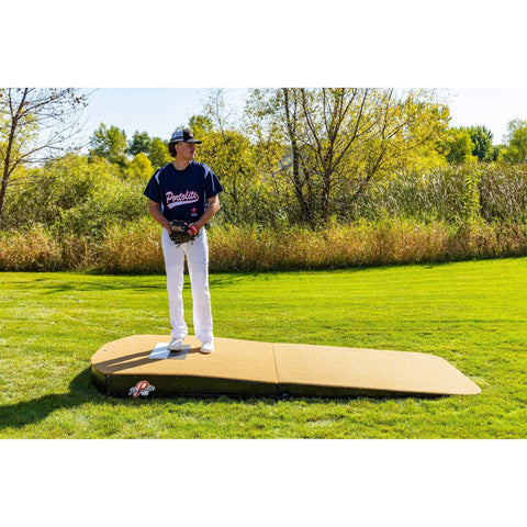 Portolite 10" Oversized Two-Piece Portable Practice Pitching Mound 11752PC