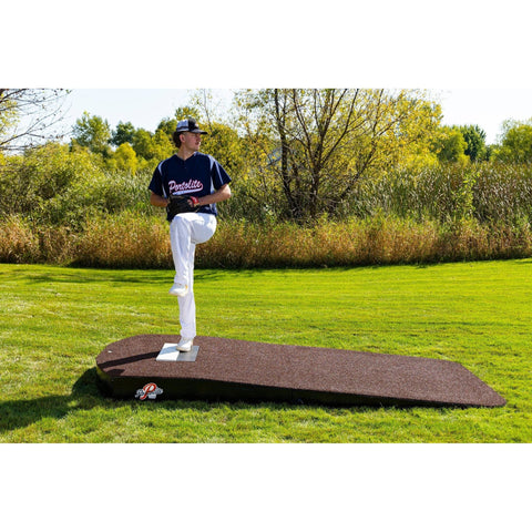 Portolite 10" Oversized Two-Piece Portable Practice Pitching Mound TPM11752PC
