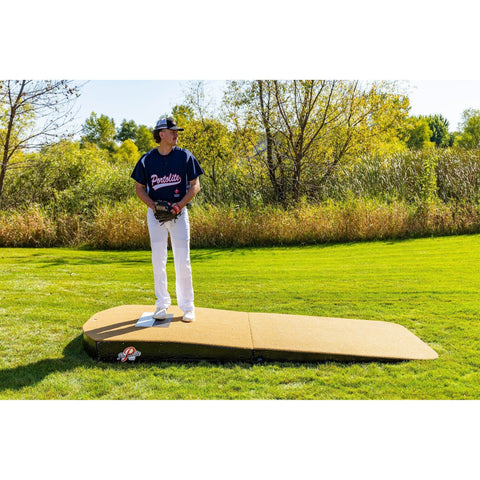 Portolite 10" Oversized Two-Piece Portable Practice Pitching Mound TPM11752PC