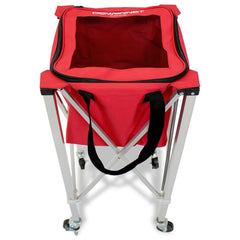 Powernet Wheeled Ball Caddy Cart for Baseball Softball and Tennis 1091