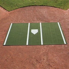 ProMounds 12' X 6' Batting Mat Pro With Inlaid Home Plate