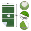 Image of ProMounds 12' x 6' Pro Lined Artificial Turf Baseball Batting Mat