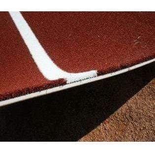 ProMounds 12' x 6' Pro Lined Artificial Turf Baseball Batting Mat