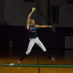 ProMounds Fastpitch Softball Pitching Mat w/ Powerline MP2036