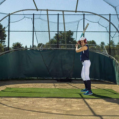 ProMounds Premium Batting Mats Green Turf (Unlined)