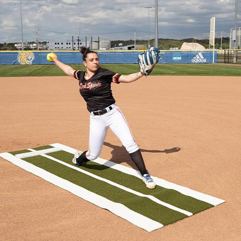 ProMounds Softball Pitching Mat Lane Pro MP3010