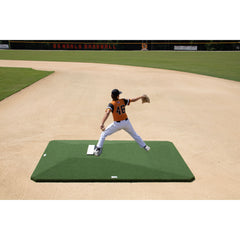 Proper Pitch 10" Tapered Game Portbale Pitching Mound Green Turf B107004