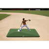 Image of Proper Pitch 8" Tapered Game Portable Pitching Mound Green Turf B807004