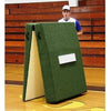 Image of Proper Pitch Fold ‘N Roll High School/Collegiate Practice Pitching Mound Green Turf B417002F