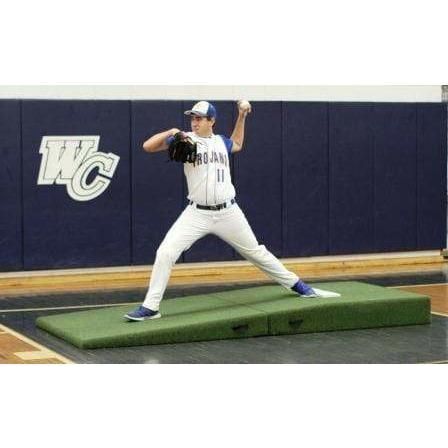 Proper Pitch Fold ‘N Roll High School/Collegiate Practice Pitching Mound Green Turf B417002F