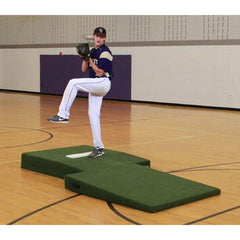 Proper Pitch Two-Piece Professional Practice Pitching Mound Green Turf B417032