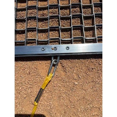 Rogers Keystone Flexible Baseball & Softball Steel Infield Drag Mat